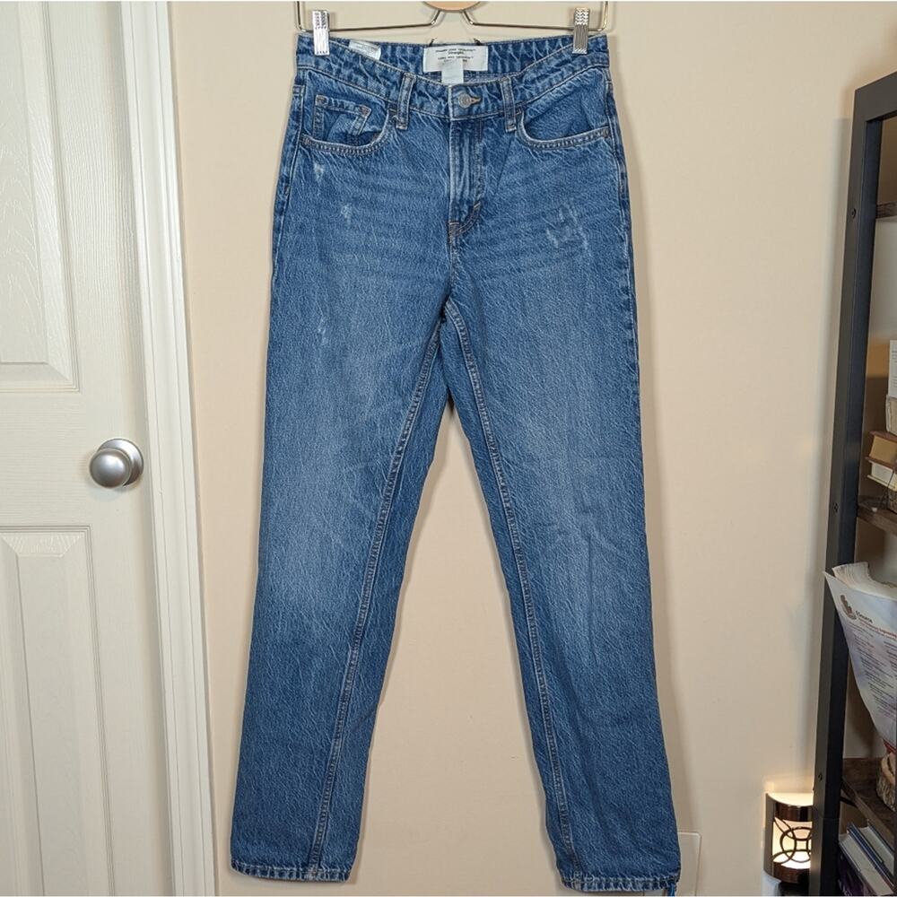 H&M Straight High Rise Jeans